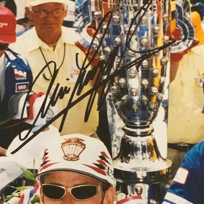 Auri Luyendyk Signed Photo Framed