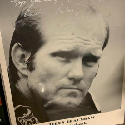 Terry Bradshaw Pittsburgh Steelers Autograph