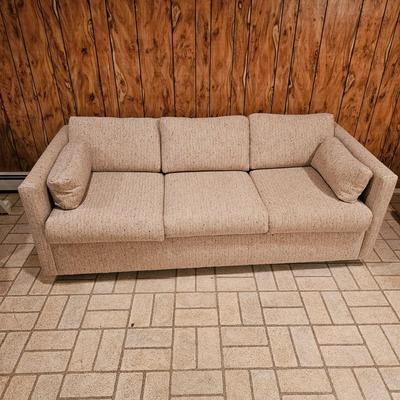 Sealy Queen Size Sleeper Sofa & Matching Loveseat (BDF-JS)