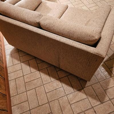 Sealy Queen Size Sleeper Sofa & Matching Loveseat (BDF-JS)