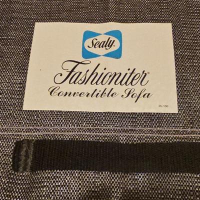 Sealy Queen Size Sleeper Sofa & Matching Loveseat (BDF-JS)