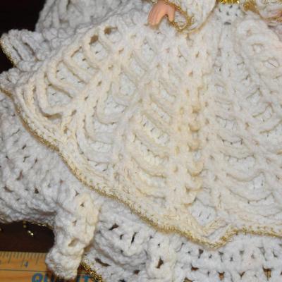 Doll with White Dress