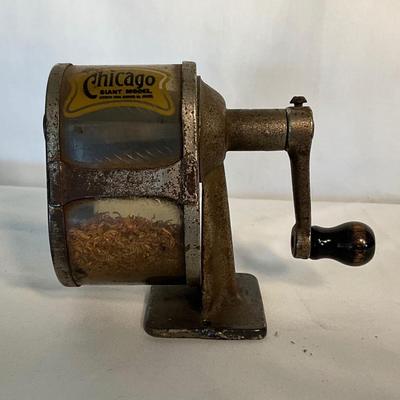 Vintage 1921 Chicago pencil sharpener