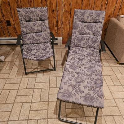 Martha Stewart Padded Lounger & Side Chair (BDF-JS)