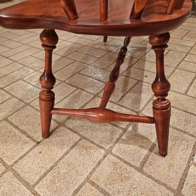 Hitchcock Oak Colonial Spindle Back Bench (BDF-JS)