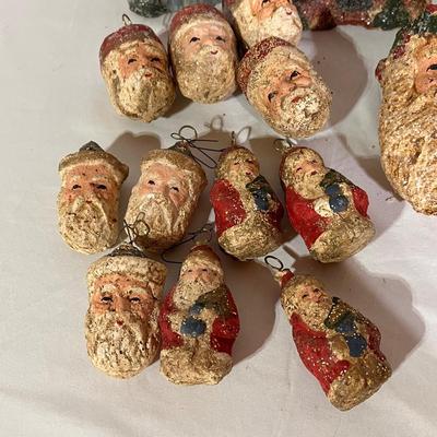 Teena Flanner Paper Mache Ornaments, Dept 56 and More (B2-DZ)