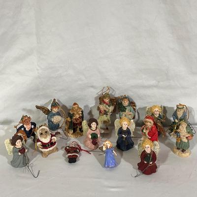 Teena Flanner Paper Mache Ornaments, Dept 56 and More (B2-DZ)