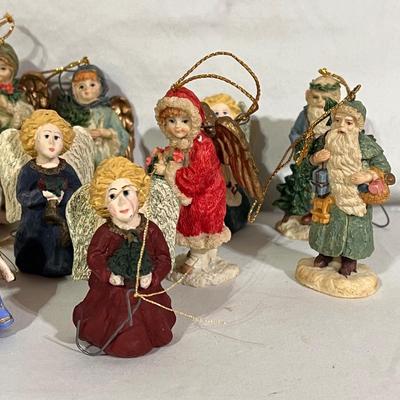 Teena Flanner Paper Mache Ornaments, Dept 56 and More (B2-DZ)