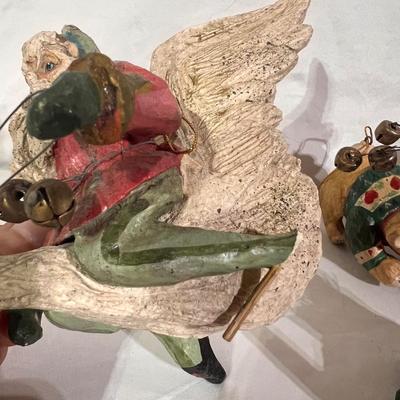 Teena Flanner Paper Mache Ornaments, Dept 56 and More (B2-DZ)