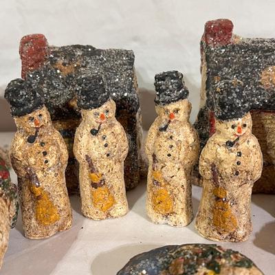 Teena Flanner Paper Mache Ornaments, Dept 56 and More (B2-DZ)
