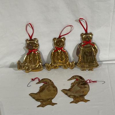 Teena Flanner Paper Mache Ornaments, Dept 56 and More (B2-DZ)