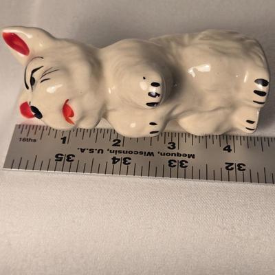 Vintage Porcelain Dog
