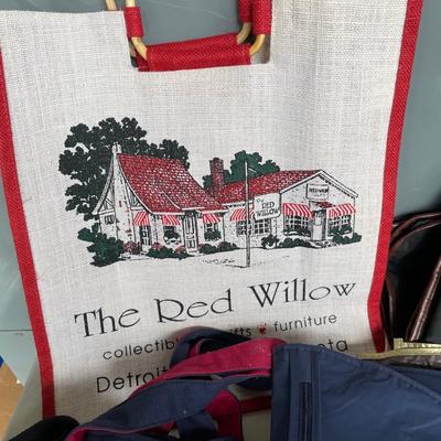 87- Red Willow Bag, totes & clothing bags