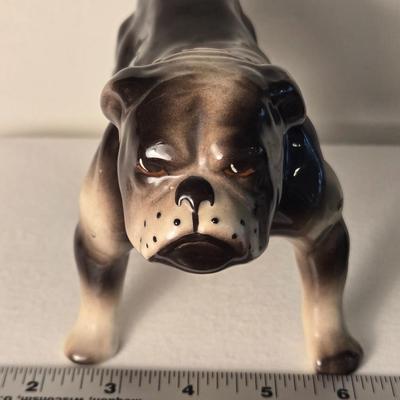Vintage Bull Dog Figurine