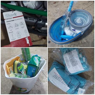 Shark, Libman and more Cleaning supplies (G-BBL)