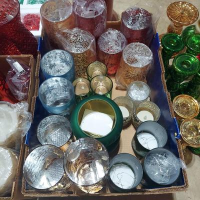 Christmas Holiday Candle Accessories and Flameless Candles (B2-BBL)