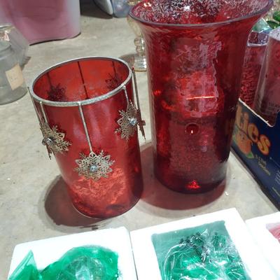 Christmas Holiday Candle Accessories and Flameless Candles (B2-BBL)
