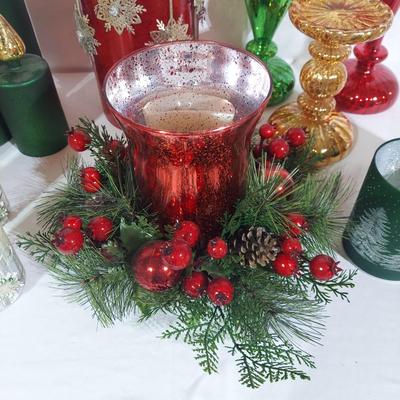 Christmas Holiday Candle Accessories and Flameless Candles (B2-BBL)