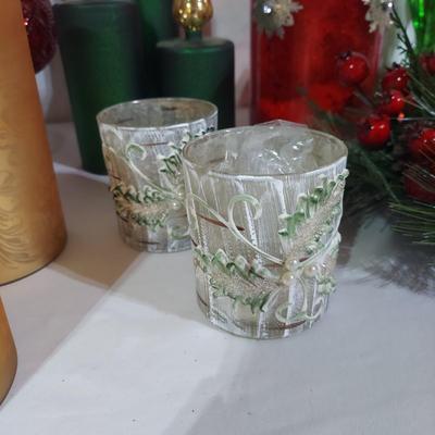 Christmas Holiday Candle Accessories and Flameless Candles (B2-BBL)