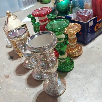 Christmas Holiday Candle Accessories and Flameless Candles (B2-BBL)