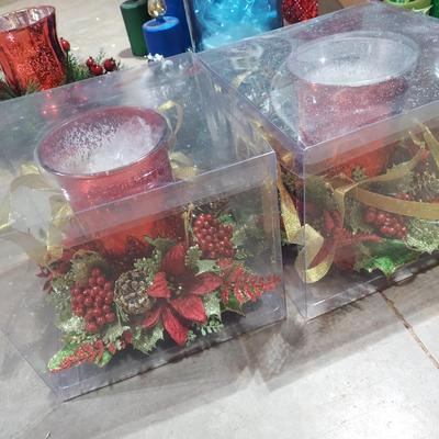 Christmas Holiday Candle Accessories and Flameless Candles (B2-BBL)