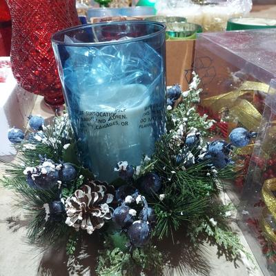 Christmas Holiday Candle Accessories and Flameless Candles (B2-BBL)