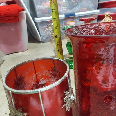 Christmas Holiday Candle Accessories and Flameless Candles (B2-BBL)
