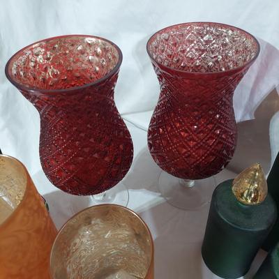Christmas Holiday Candle Accessories and Flameless Candles (B2-BBL)