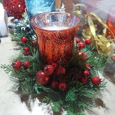 Christmas Holiday Candle Accessories and Flameless Candles (B2-BBL)