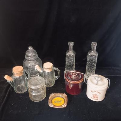 GLASS AND CLAY CONTAINERS