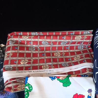 FUN PATTERNED SEWING MATERIAL