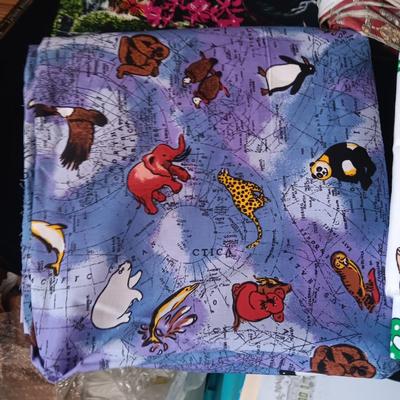 FUN PATTERNED SEWING MATERIAL