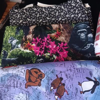 FUN PATTERNED SEWING MATERIAL