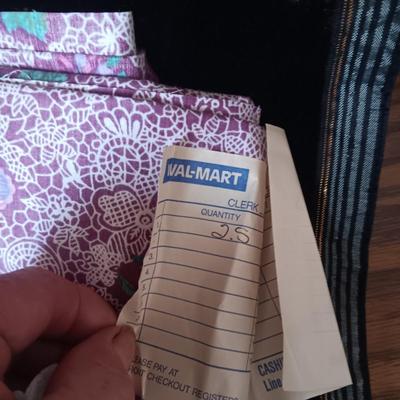 LARGE ASSORTMENT OF SEWING MATERIAL