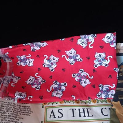 PATTERN AND SEWING MATERIAL