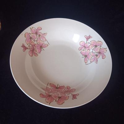 COPCO DENMARK ENAMELED CAST IRON DUTCH OVEN AND SERVING BOWL