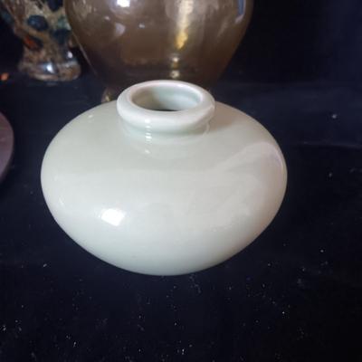 WILTON ARMETALE PIZZAZZ, 3 GLASS GLOBE BOWLS AND MORE