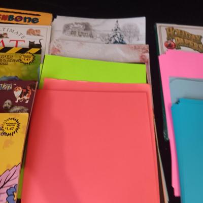COLORED PAPER AND PAPER PIZAZZ BOOKS