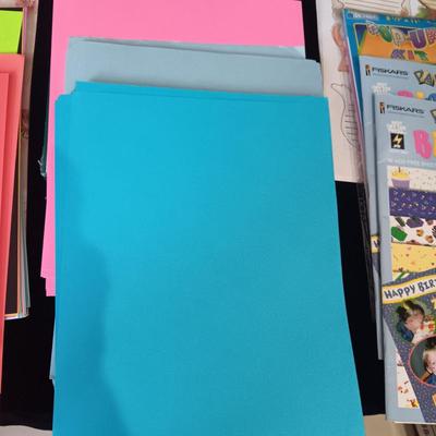 COLORED PAPER AND PAPER PIZAZZ BOOKS