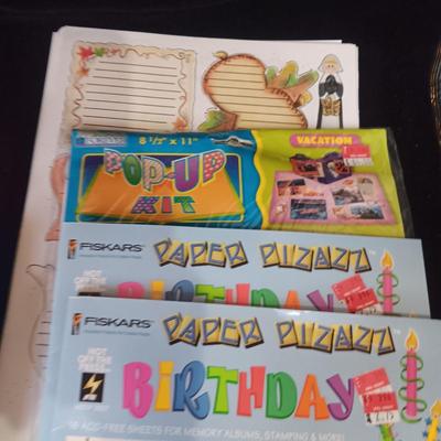 COLORED PAPER AND PAPER PIZAZZ BOOKS