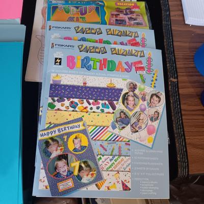COLORED PAPER AND PAPER PIZAZZ BOOKS
