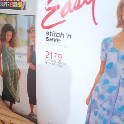 SEWING PATTERNS AND SOME ARTS AND CRAFTS ITEMS
