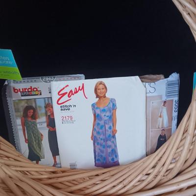 SEWING PATTERNS AND SOME ARTS AND CRAFTS ITEMS