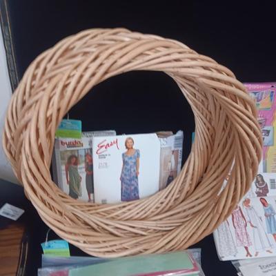 SEWING PATTERNS AND SOME ARTS AND CRAFTS ITEMS