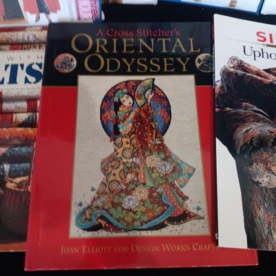 SEWING PATTERNS AND 3 LARGE CRAFT/SEWING BOOKS