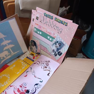 A GREAT VARIETY OF CRAFT STENCILS AND SCRAPBOOKING PAGES AND MORE