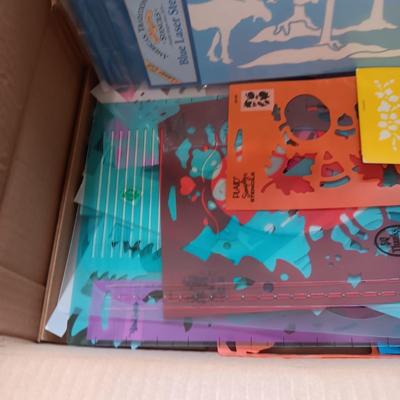 A GREAT VARIETY OF CRAFT STENCILS AND SCRAPBOOKING PAGES AND MORE