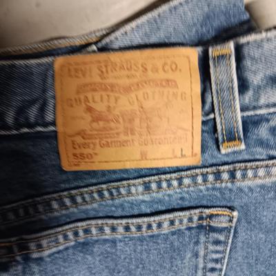 LADIES LEVI 550 DENIM JEANS SIZE 16