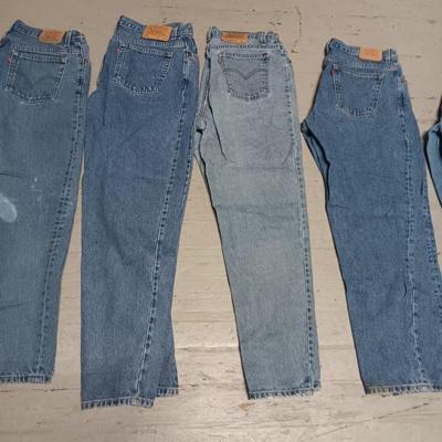 LADIES LEVI 550 DENIM JEANS SIZE 16