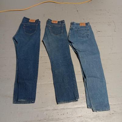 LEVI'S 501 DENIM JEANS SIZE W36 L34